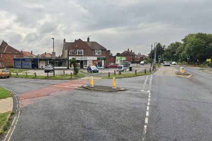 Crash involving car and van blocks busy York road