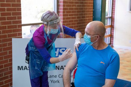People aged 40 to 49 in York could get their Covid vaccine invite within days