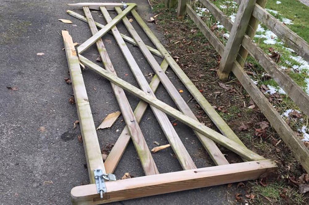 ‘It’s just mindless’ – York church gate smashed after being rammed by vehicle
