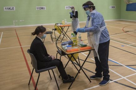 York students will have three Covid tests as they return to school – then two a week