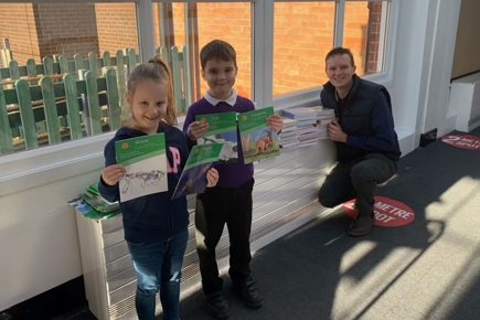 Selby school pupils can keep reading thanks to Stephanie