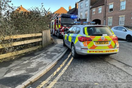 Reports of a person in the water in Selby was a false alarm