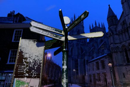 Snow update: York and North Yorkshire escape the worst – so far