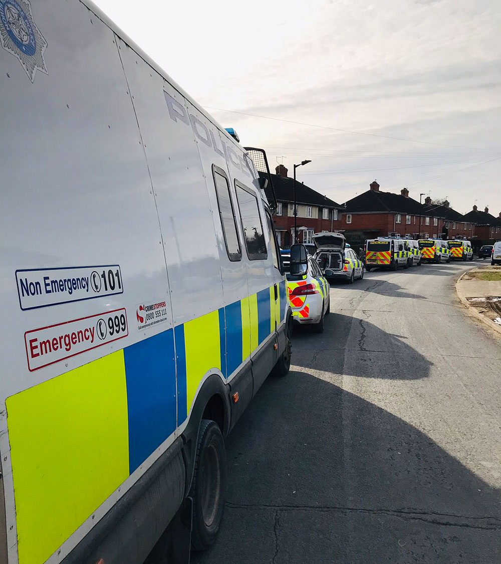 Major police operation sees two York properties raided