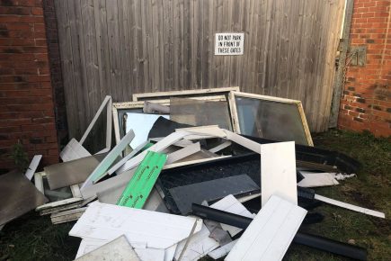 Shock as fly-tipper blocks emergency access in York