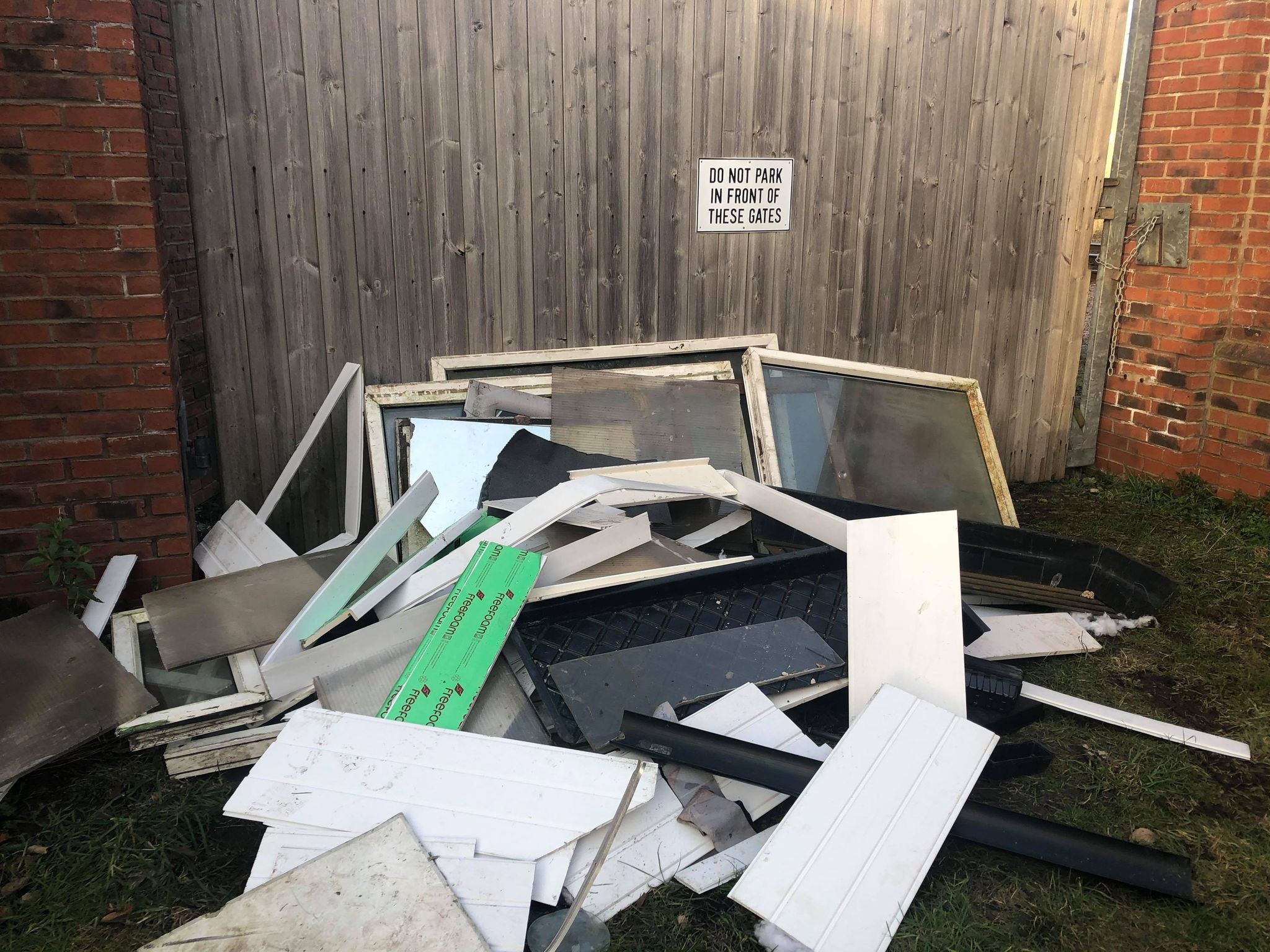 Shock as fly-tipper blocks emergency access in York