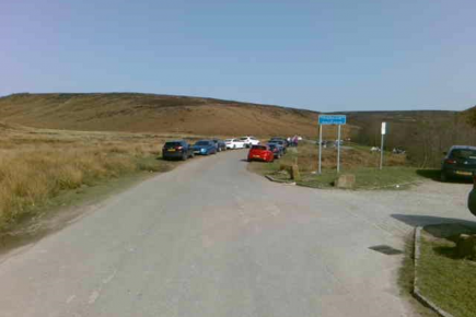 Warning to visitors parking near a North Yorkshire beauty spot