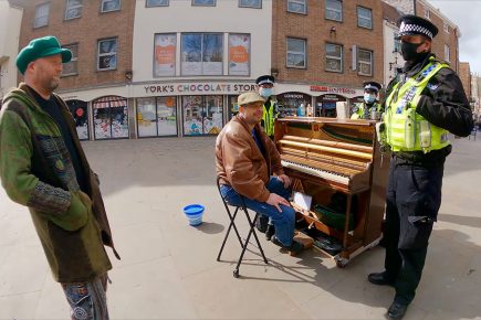 Watch: Police reveal why they fined a York busker – as a video emerges of what happened