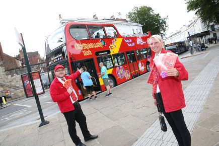 York City Sightseeing buses return – with discounts for residents and key workers