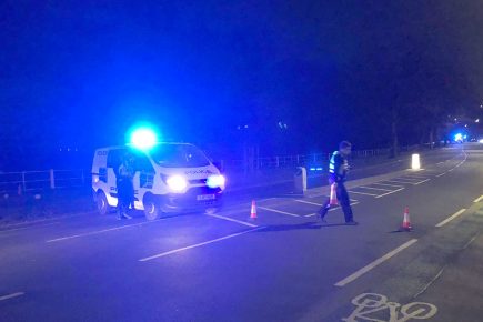 Updated: Pedestrian taken to hospital after being hit by a car on main York road