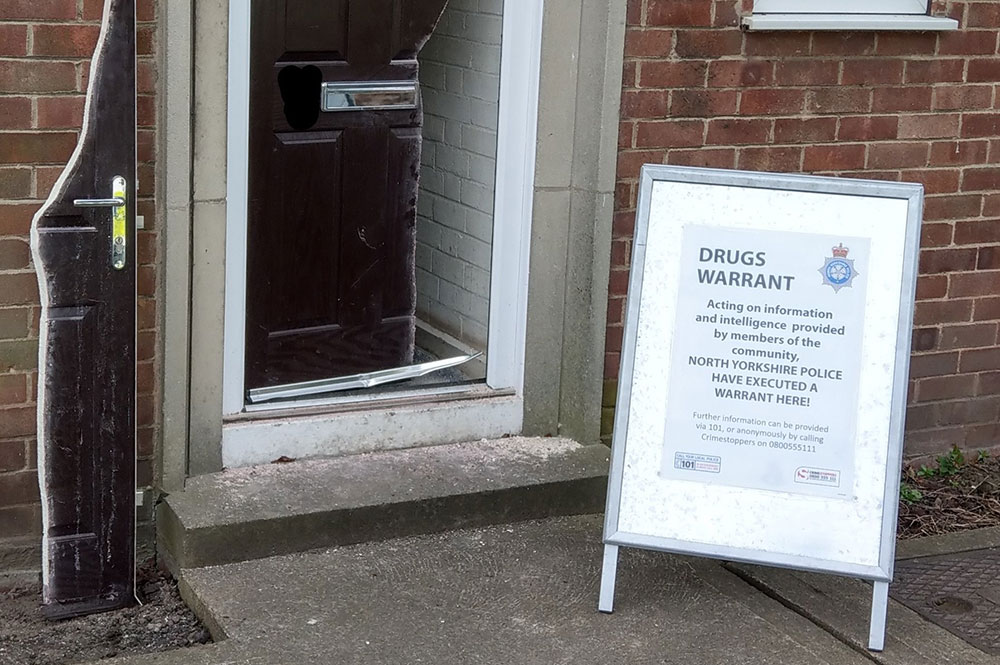 Three arrested after police raid two homes in York