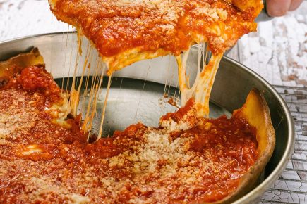 York food lovers rejoice! The authentic Chicago Deep Dish Pizza is coming here