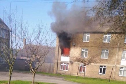 Updated: Fire at York flat – Woman arrested