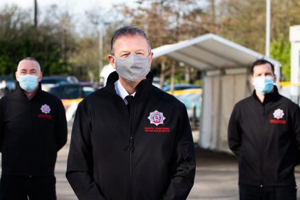 Firefighters boost York’s Covid vaccination effort: ‘Their devotion is off the scale’