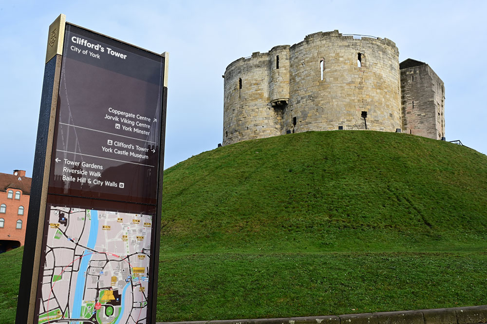 Pointing the way to a brighter future: York now has 50 smart new wayfinding signs