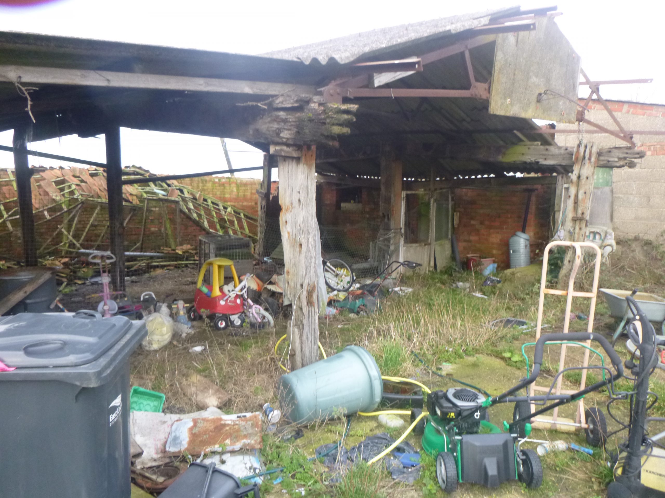 A Selby man is banned from keeping animals after leaving five dogs living in squalor