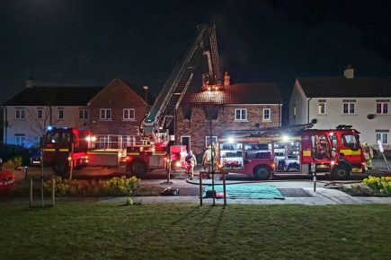 Updated: Fire destroys first floor of a house in North Yorkshire village