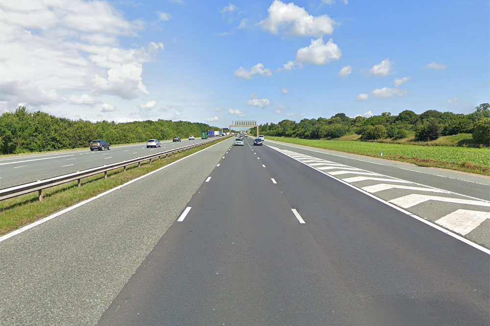 Four hurt after car overturns on major North Yorkshire road