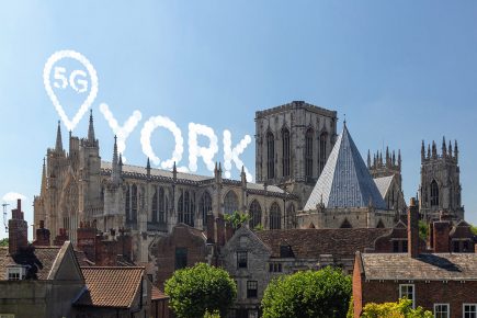 Phone network EE switches on 5G in York