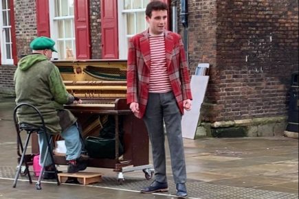 They’re back! Buskers delighted to be officially allowed to perform in York again