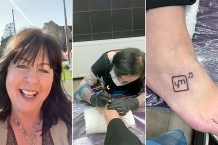 Watch: Mum of YorkMix Radio presenter demonstrates her eternal support – by getting a station logo tattoo!