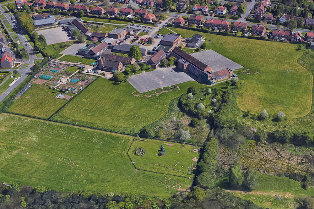 Two boys attacked in park next to York school