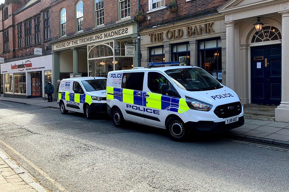 Man arrested after hiding on roof for five hours in York city centre