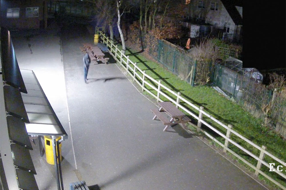 Watch: CCTV footage released in Selby school vandalism investigation