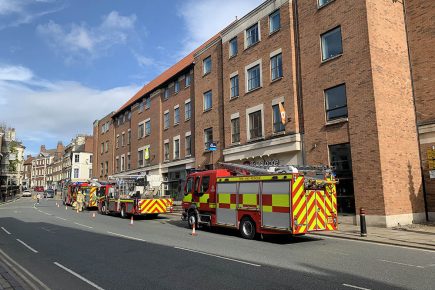 Fire crews respond to incident in York city centre