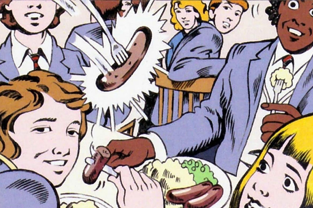 ‘Grange Hill sausage’ trends on Twitter – because York man dreamed it would