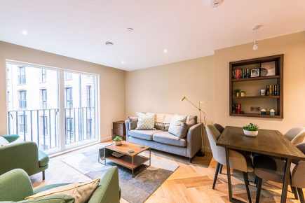 Almost all the flats in a large York development have now sold
