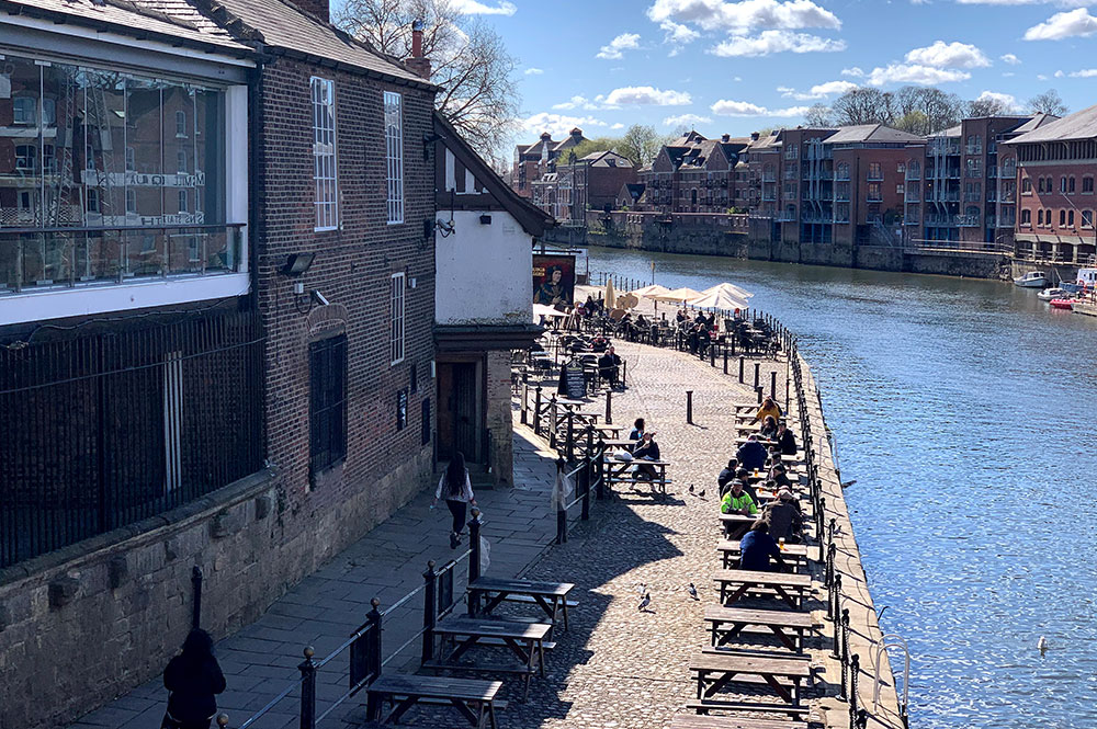 Police hunt man who exposed himself to a woman in York city centre