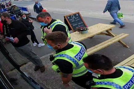 Watch: York barbershop shares video of police altercation – as council orders it closed for two months