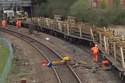 Derailed train: Neighbours report hearing a grinding noise in the night – as work continues to clear the tracks