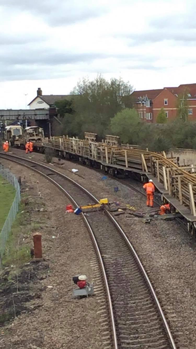 Derailed train: Neighbours report hearing a grinding noise in the night – as work continues to clear the tracks
