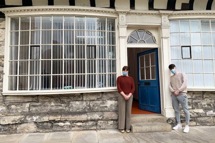 Pictured: New coronavirus testing centre opens in York city centre