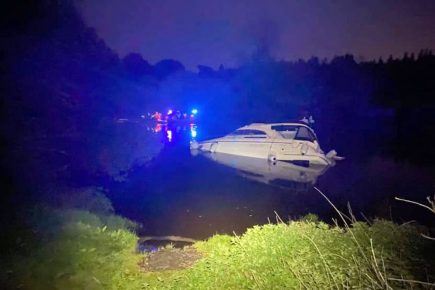 Three people rescued from sinking boat in York