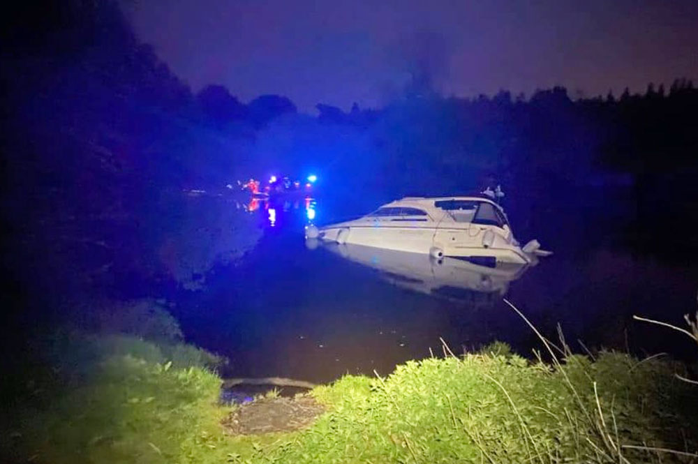 Three people rescued from sinking boat in York