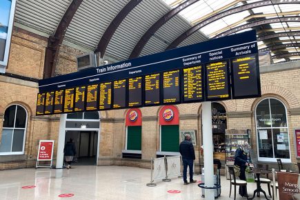 What are our train operators doing during the rail strike?