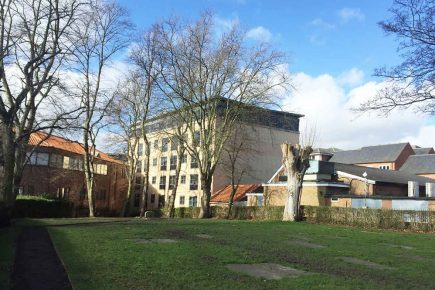 Demolition of York club would make way for these flats – next door to a spruced up Dick Turpin’s grave
