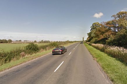 Motorcyclist dies in three-vehicle collision in North Yorkshire