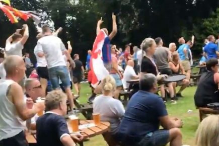 Video and pix: From beer gardens to man caves – How York watched England’s Euro 2020 win