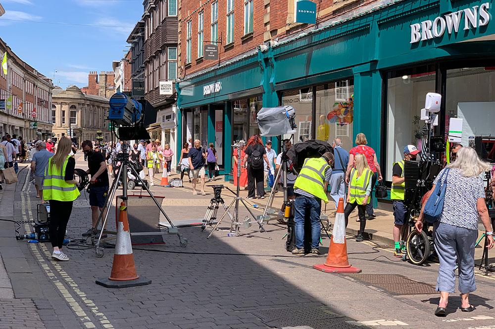 This is why a film crew is in York city centre
