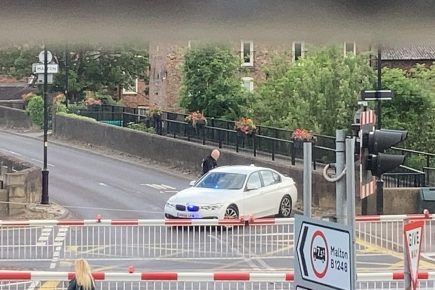 Updated: Three arrested as police seal off parts of Malton after violent disturbance