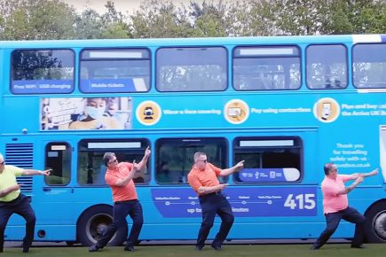 Watch: Dancing bus drivers set to take the internet by storm