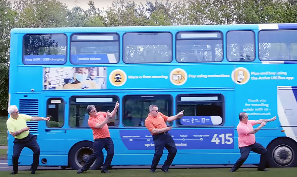 Watch: Dancing bus drivers set to take the internet by storm