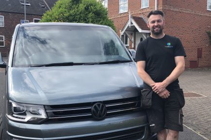 Video: The trailblazing York plumber who drives a vegetarian van