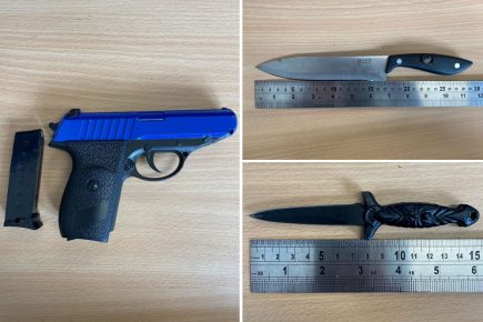 Man arrested at York Station after being seen brandishing weapons on a train