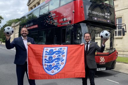 Local bus company names one of its fleet after Gareth Southgate