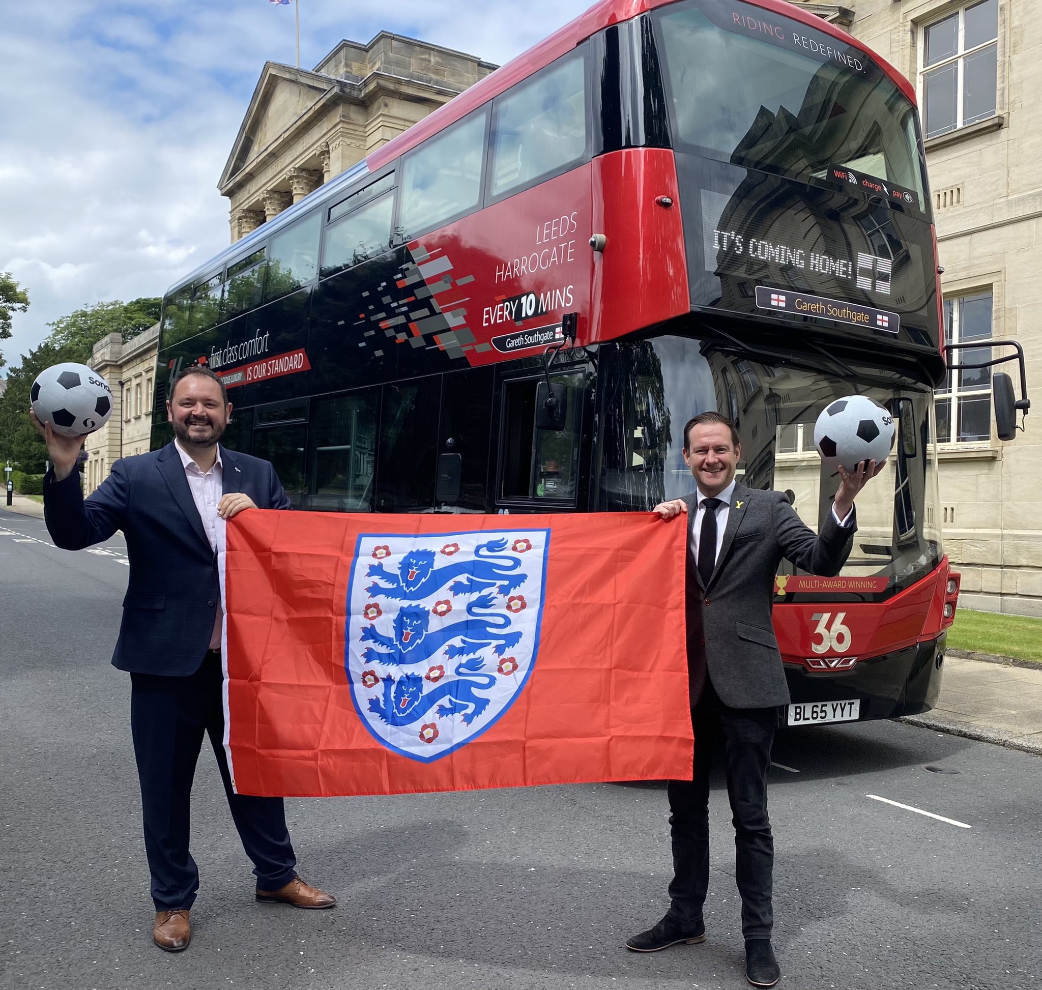 Local bus company names one of its fleet after Gareth Southgate